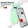 Nothing Phone (2a) Liquid Silikone Cover med Strop - Grøn