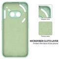 Nothing Phone (2a) Liquid Silikone Cover med Strop - Grøn