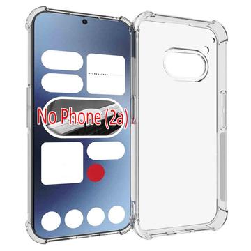 Nothing Phone (2a)/(2a) Plus Stødsikkert TPU Cover - Gennemsigtig