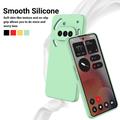 Nothing Phone (3a) Flydende silikone cover med håndrem - grøn