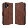 Nothing Phone (3a) Lite Kortholder Pung Etui - Brun