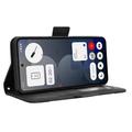 Nothing Phone (3a) Pro Kortholder Pung Etui - Sort