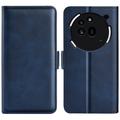 Nothing Phone (3a) Pro pungetui med magnetisk lukning - kalvetekstur - blå