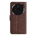 Nothing Phone (3a) Pro pungetui med magnetisk lukning - kalvetekstur - brun