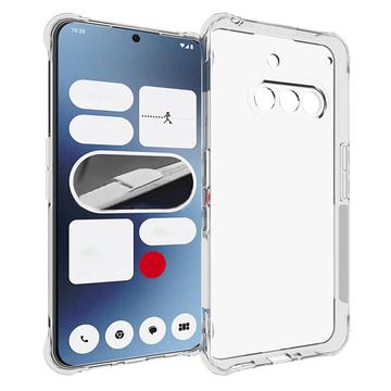 Nothing Phone (3a) Stødsikkert TPU Cover - Gennemsigtig
