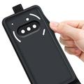 Nothing Phone (3a) Vertikal Flip Taske med Kortholder - Sort