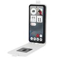 Nothing Phone (3a) Vertikal Flip Taske med Kortholder