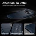 Nothing Phone (4a) Børstet TPU Cover - Karbonfiber