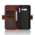Nothing Phone (4a) Kortholder Pung Etui - Brun