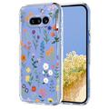 Nothing Phone (4a) TPU-cover med blomstermønster