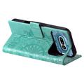 Nothing Phone (4a) Mandala Etui med Pung med håndledsrem - mintgrøn