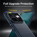 Nothing Phone (4a) Pro Børstet TPU Cover - Karbonfiber