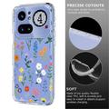 Nothing Phone (4a) Pro TPU-cover med blomstermønster - tusindfryd