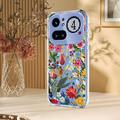 Nothing Phone (4a) Pro TPU-cover med blomstermønster - Liljer