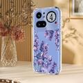 Nothing Phone (4a) Pro TPU-cover med blomstermønster - Blåregn