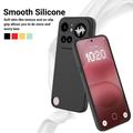 Nothing Phone (4a) Pro Flydende silikone cover med håndrem - Sort