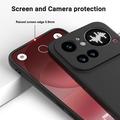 Nothing Phone (4a) Pro Flydende silikone cover med håndrem - Sort