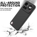 Nothing Phone (4a) Pro Flydende silikone cover med håndrem - Sort