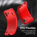 Nothing Phone (4b) Børstet TPU Cover - Karbonfiber - rød