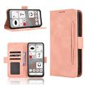 Nothing Phone (4b) Kortholder Pung Etui - Pink
