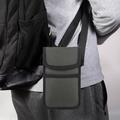 Nylon-taljevæsk med kortholder og karabinhage, 6.7-7" - grøn