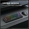 ONIKUMA G67 Magnetic Axis Kablet Mekanisk Tastatur med RGB-lys - Sort / Farverig
