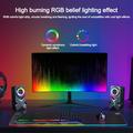 ONIKUMA L2 2Pcs / sæt Bluetooth-højttaler RGB farverigt lys HiFi Audio trådløs subwoofer