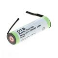 OTB 1.2V NiMH-erstatningsbatteri, 2500mAh, til tandbørster fra Braun Oral-B og Philips