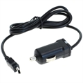 OTB Billader med Mini USB Kabel - 2.4A, 110cm - Sort