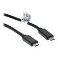 OTB Power Delivery USB-C 3.1 Kabel - 100W, 4K - Sort