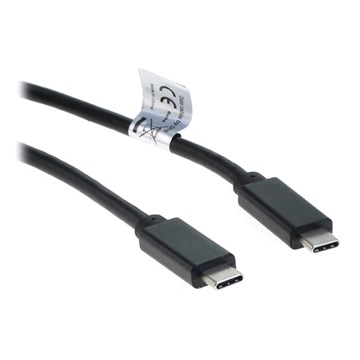 OTB Power Delivery USB-C 3.1 Kabel - 100W, 4K - Sort