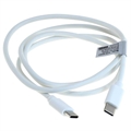 OTB Power Delivery USB-C / USB-C Kabel - 65W - Hvid