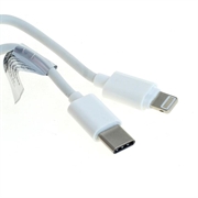OTB USB-C / Lightning-kabel - iPhone 14/13/12/X/iPad Pro - 1 m - hvid