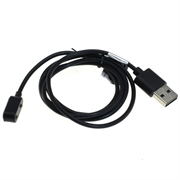 Huawei Band 6/Watch Fit/4X/Honor Band 6/Honor Watch ES OTB USB-opladerkabel - Sort