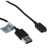 Huawei Band 6/Watch Fit/4X/Honor Band 6/Honor Watch ES OTB USB-opladerkabel - Sort