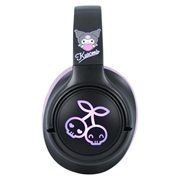 OTL Technologies Kuromi LED-belyste trådløse on-ear-hovedtelefoner - Sort / Lilla