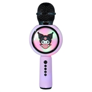 OTL Technologies Kuromi PopSing LED-karaokemikrofon med lys
