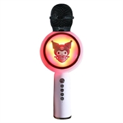 OTL Technologies Kuromi PopSing LED-karaokemikrofon med lys