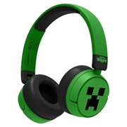 OTL Technologies Minecraft Creeper trådløse hovedtelefoner til børn - grøn
