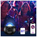 Ocean Wave Natlampe med Bluetooth-højtaler - Sort