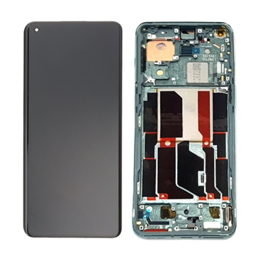 OnePlus 10 Pro Skærm & For Cover - Grøn