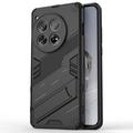 OnePlus 12 Armor Series Hybrid Cover med Stand - Sort