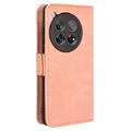 OnePlus 12R/Ace 3 Pung Cover med Kortholder - Pink