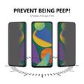 OnePlus 12R/Ace 3 Privacy Full Cover Skærmbeskyttelse Hærdet Glas - Sort Kant
