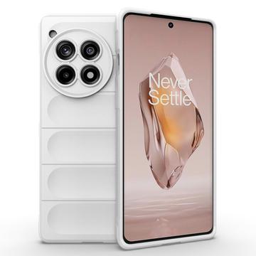 OnePlus 12R/Ace 3 Rugged Series TPU Cover - Hvid