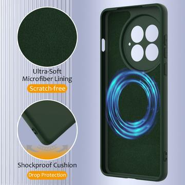 OnePlus 13 Liquid Silikone Cover - MagSafe Kompatibel - Mørkegrøn