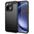 OnePlus 15 Børstet TPU Cover - Karbonfiber