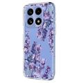OnePlus 15 TPU-cover med blomstermønster - Blåregn