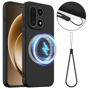 OnePlus 15 Liquid Silikone Cover - MagSafe Kompatibel - Sort