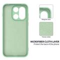 OnePlus 15 Flydende silikone cover med håndrem - grøn